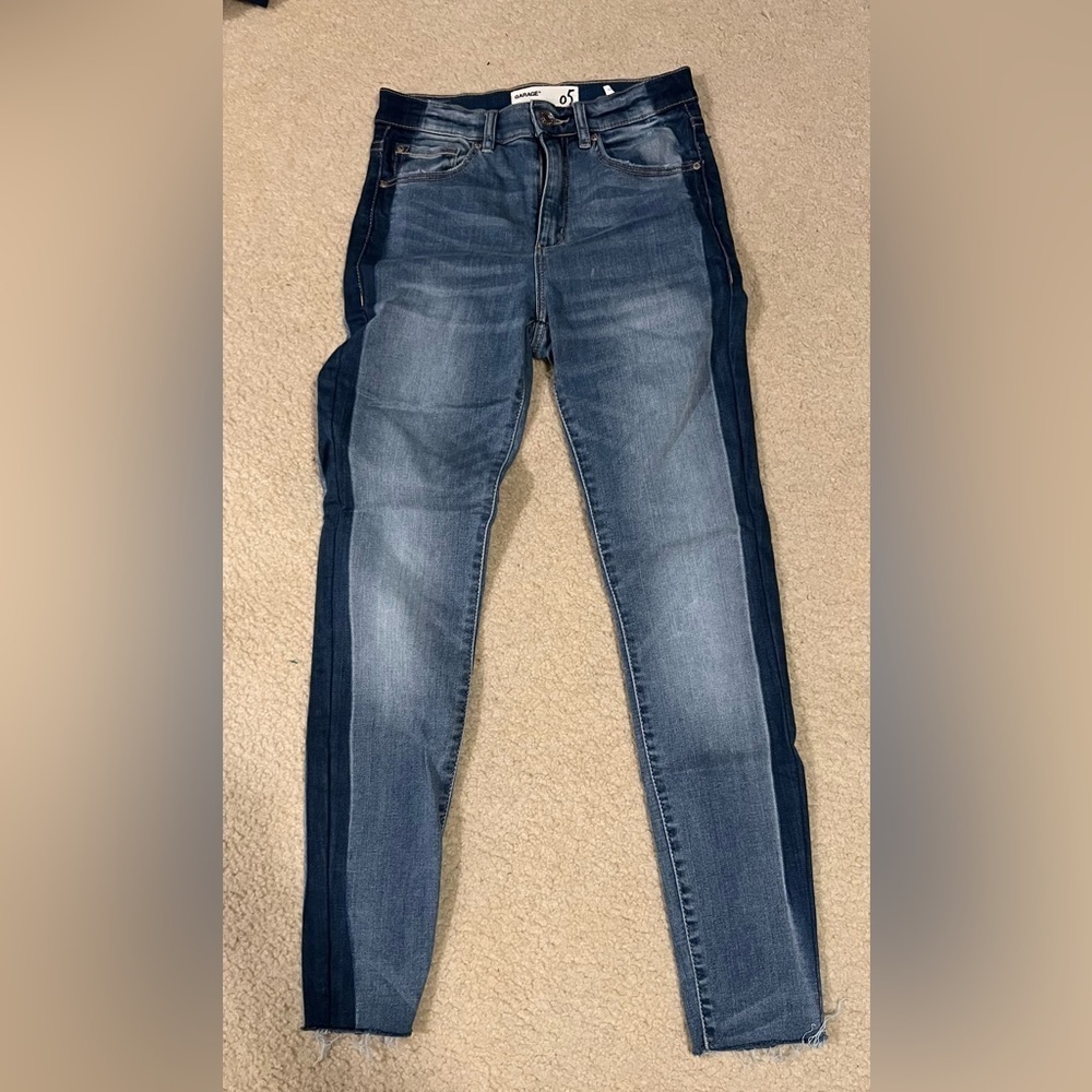 Women's Garage High Rise Denim Jeans Medium Wash size 5.